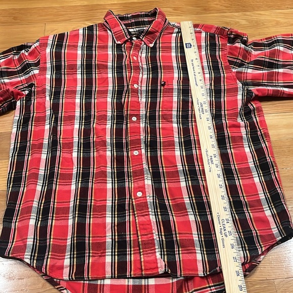 Ralph Lauren Jean co men’s plaid flannel button down shirt size large . - Picture 6 of 6